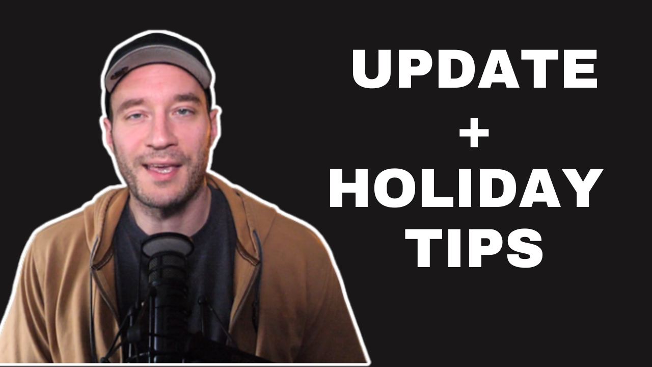 Project Update: Course(s), 🦃Sale + Tips on Staying Clean